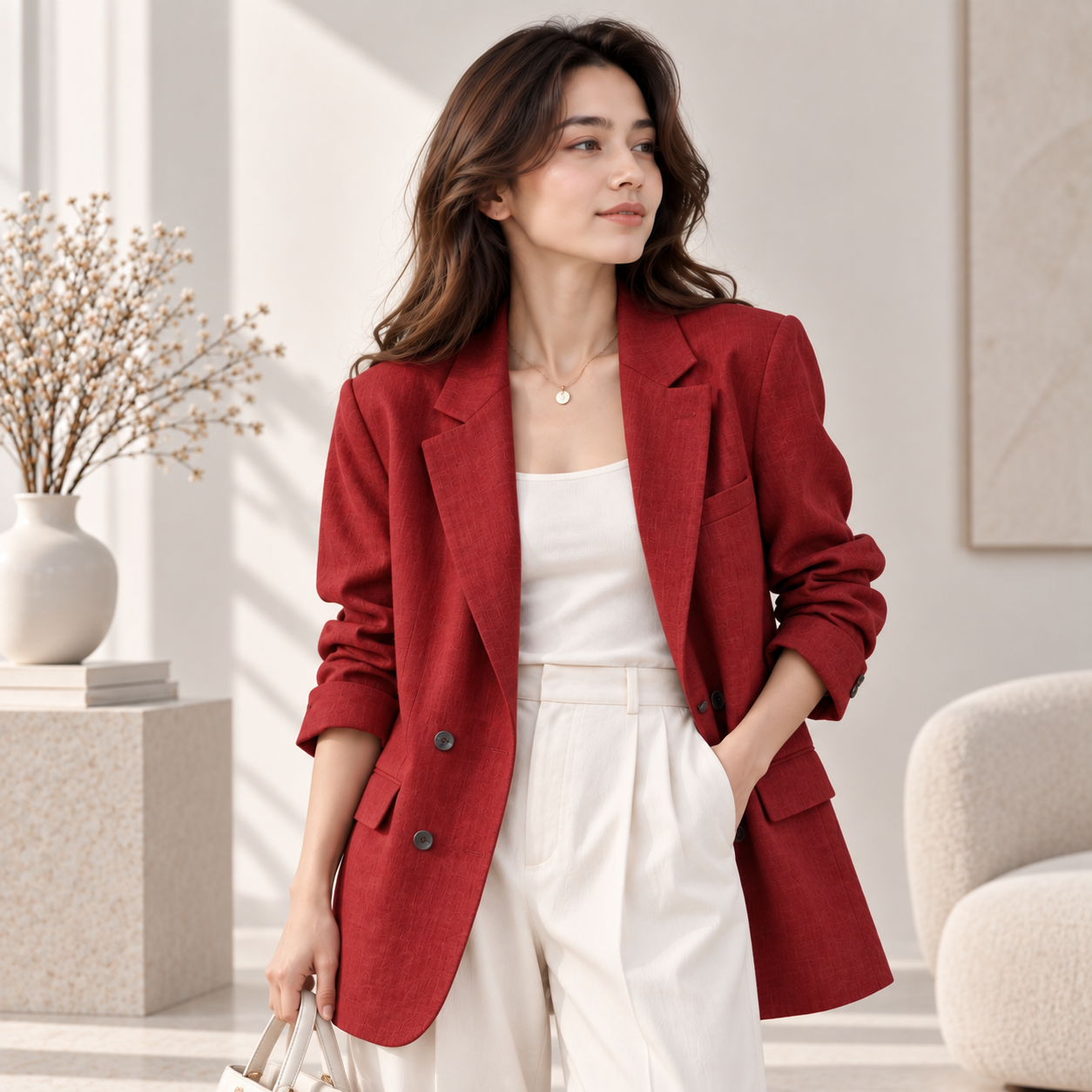 Minimal Wool Coat