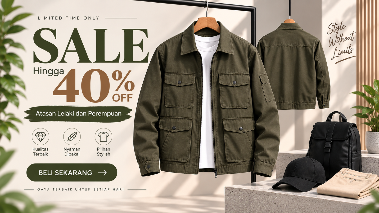 Relaxed Utility Jacket