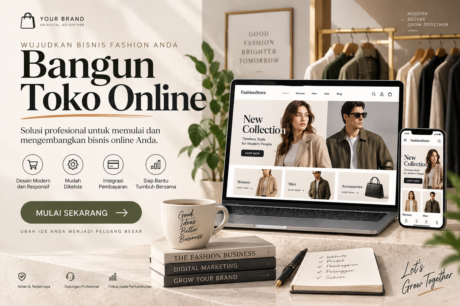 Bangun Toko Online
